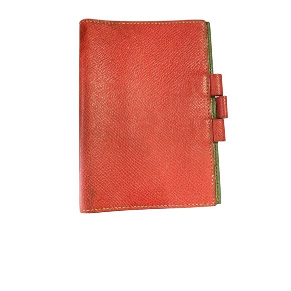 Hermes Agenda Cover Red & Green! Box Included! - Picture 2 of 3
